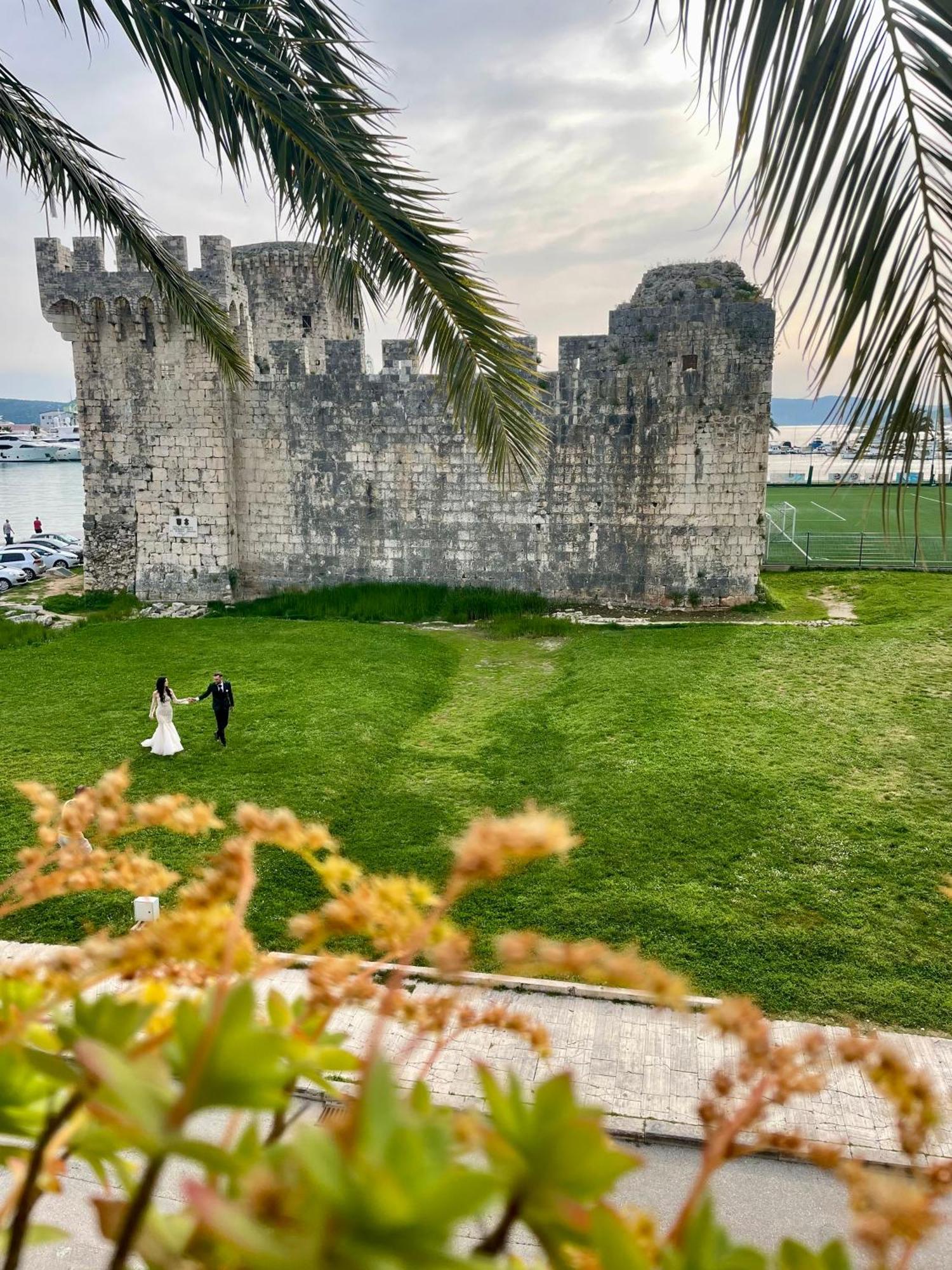 Dinka Old Town Apartment With Sea View Trogir Exterior foto