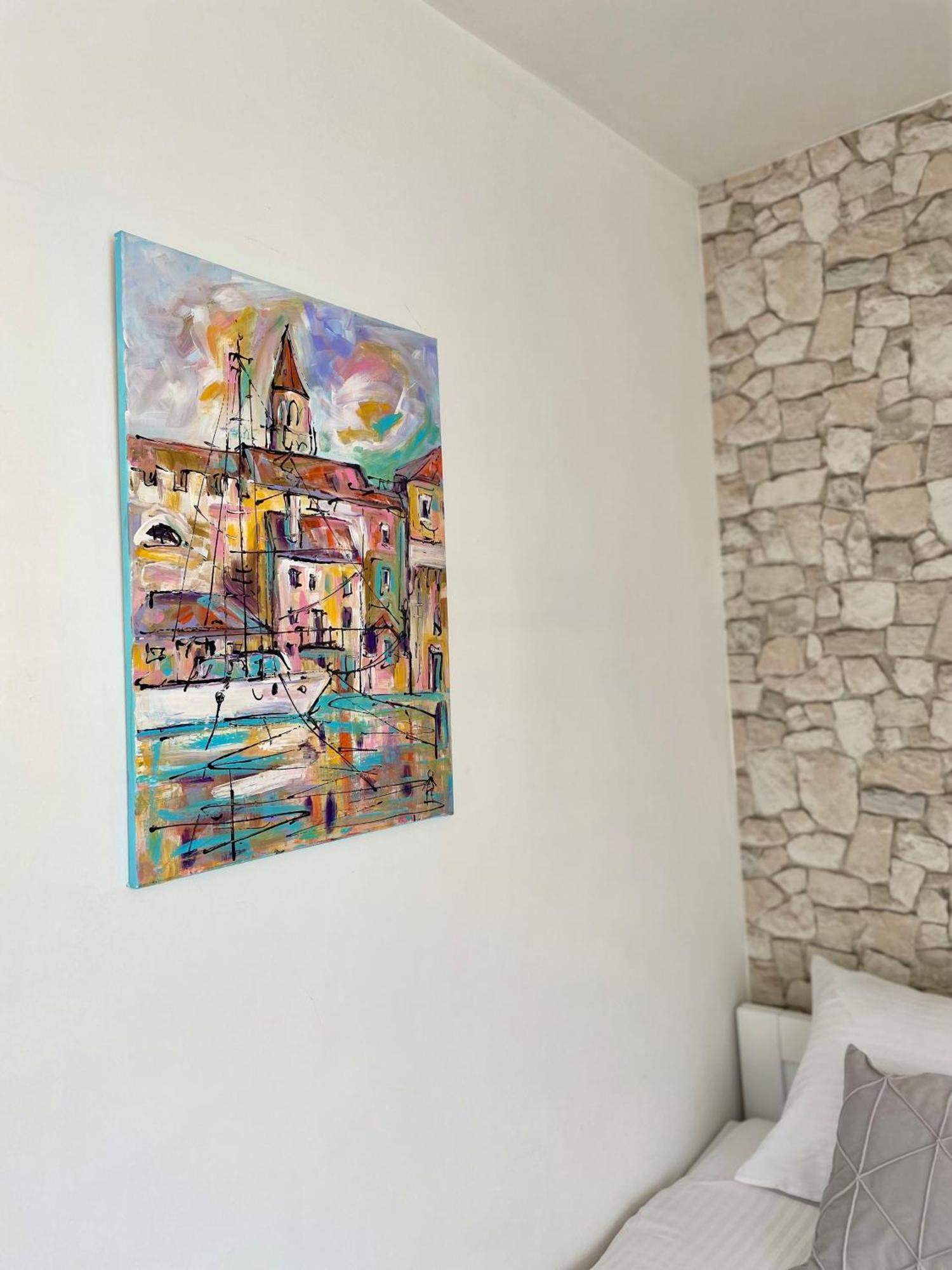 Dinka Old Town Apartment With Sea View Trogir Exterior foto